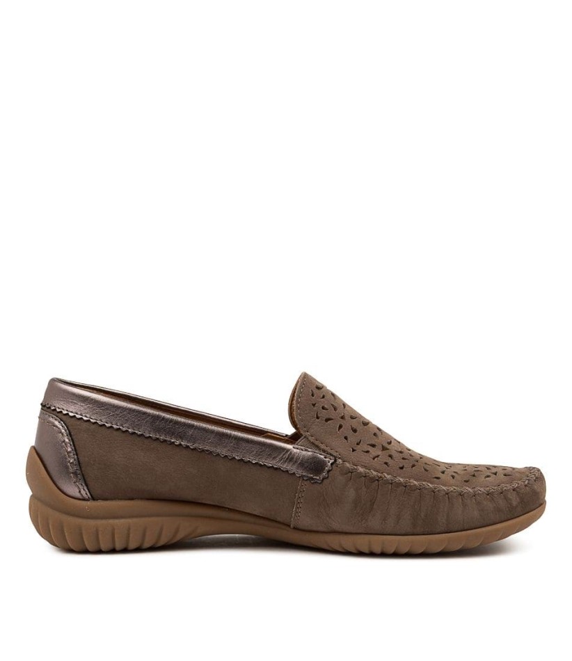 Gabour | Nubuck Exclusif Tallena Fumo